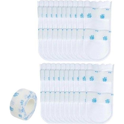 20 PCS Bottes Jetables pour Chien, Chaussettes Et Protections De Pattes – Bandages Imperméables pour Chien pour Le Soin des (1/4)