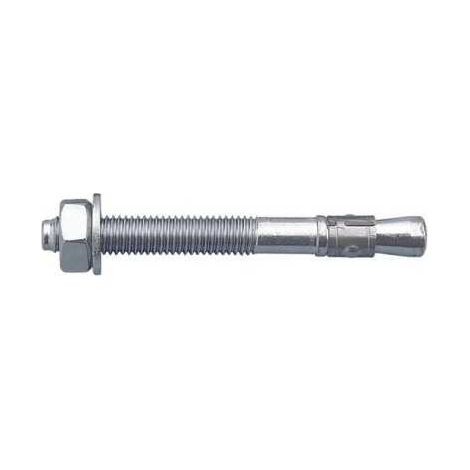 Sud Bois – Lot de 100 goujons d'ancrage à expansion 8x115 mm – Zingués pour béton fissuré – Fixation charges lourdes – Installation rapide (1/3)