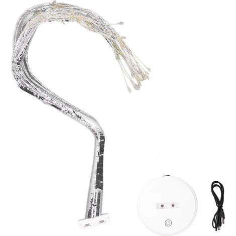 Guirlande Lumineuse En Fil De Cuivre - Branches Artificielles Avec LED - Décoration Intérieure Pour Bureau Table Salon Chambre - 1 Pièce (1/5)
