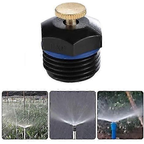Watering Nozzle, 10Pcs 1/2' DN15 Micro Garden Irrigation Adjustable Micro Micro Sprinkler Nozzle (1/4)