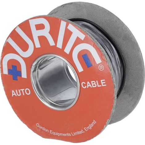 Cable 1 x 0,65 mm虏 negro UNIVERSAL TOR3500