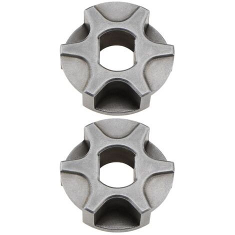 2 Pièces 3/8"pignon de Tronçonneuse Ouverture Cannelée 9mm Engrenage de Guidage Intégré Tronçonneuse Électrique Pièces de Rechange Compatible avec Makita DUC254 DUC204 (1/5)