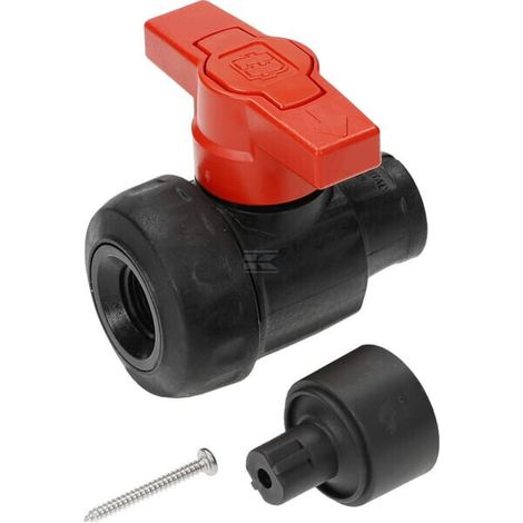 Supporto pannello rubinetto a sfera 1/2" 2 vie GEOLINE 8217151 (1/2)