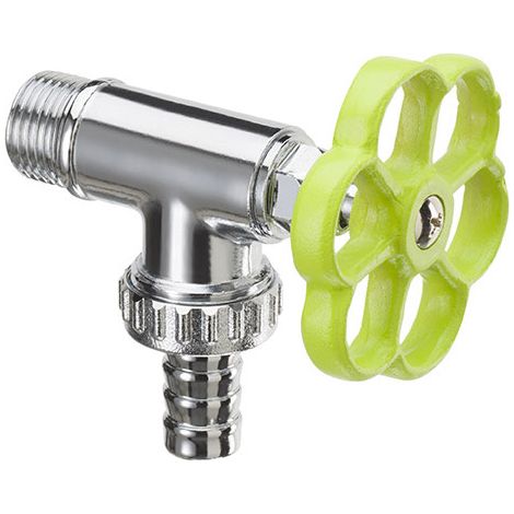 Rubinetto Laterale per Fontana da Giardino Stile Idrante Belfer RUB/014 Verde Acido (1/2)