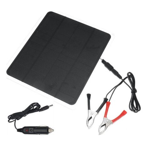 (20 W/12 V) Solarpanel-Batterieladegerät mit Erhaltungsladung für die Wartung von Wohnmobilen und Schiffen (1/5)