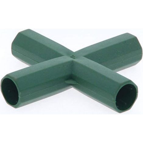 4PCS Connecteur de Construction de Cadre de Serre Chaude 16 mm raccord PVC 5 Types de Support Stable connecteur de Tube Robuste Adaptateur de Support de Tube pièces (1/5)