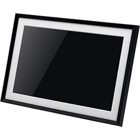 Cadre photo numérique 10,1 pouces Frameo Digital P o Frame WiFi 32 Go de stockage Écran tactile HD IPS Rotation automatique LED Prise UE (1/5)