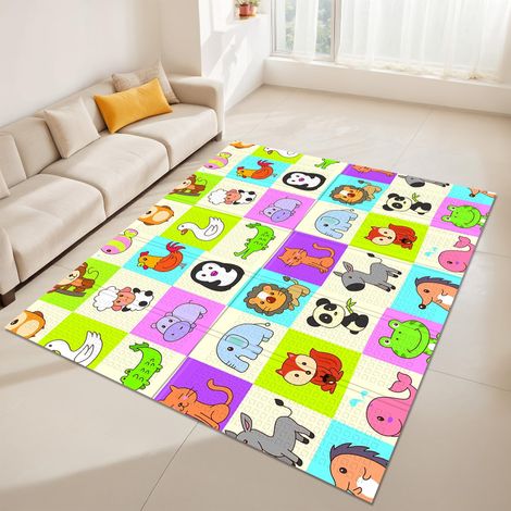 Fenixshop24 Tappeto Gioco Bambini FD029, Pieghevole e Reversibile 180 x 150 x 1 cm (1/5)