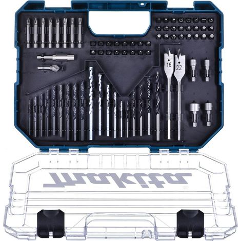 Makita E-15126 Zestaw wierteł i bitów 75szt ME-15126, Acero rápido, No Color (1/5)