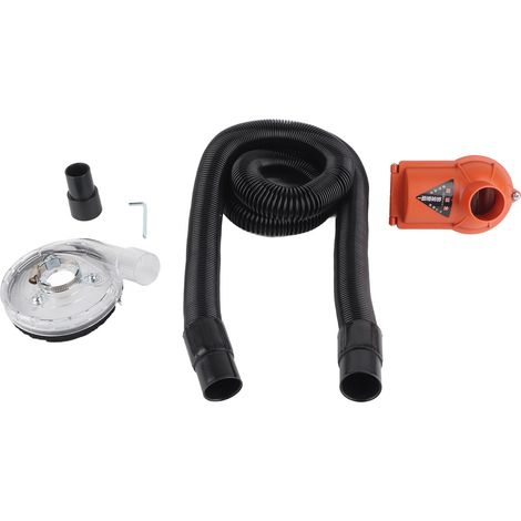 Ensemble cache-poussière pour meuleuse oblique 4 pouces, couvercle de meulage à sec, accessoire outil électrique avec disque à lamelles (1/5)