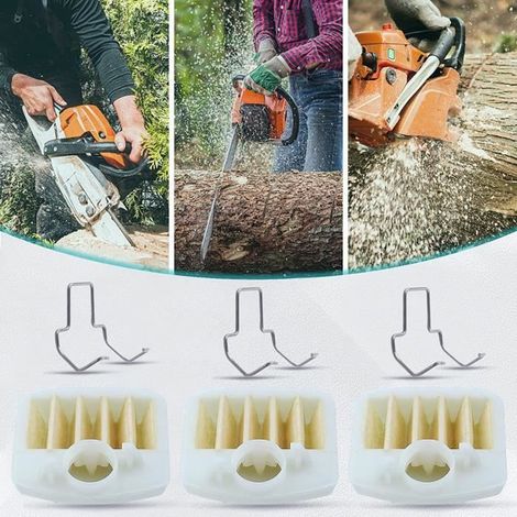Filiyano-Lot de 3 filtres à air pour Husqvarna 350, 340, 345, 346XP, 351, 353 et 340E (remplace la référence 537024003) (1/4)