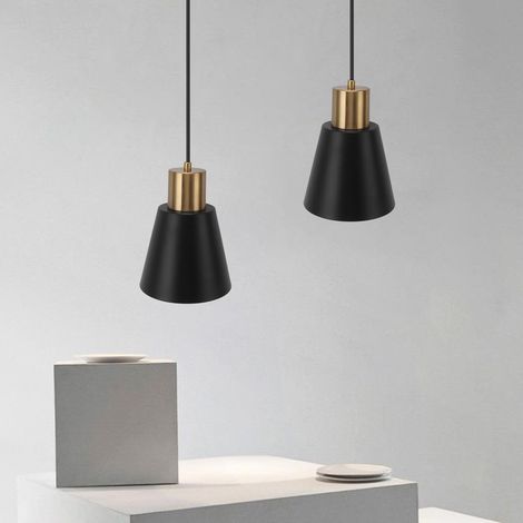 Suspension minimaliste pour salle à manger, plafonnier moderne et créatif pour comptoir de bar, luminaire de table à manger avec douille E27/E26, suspension de luxe de style nordique pour table basse. (1/5)