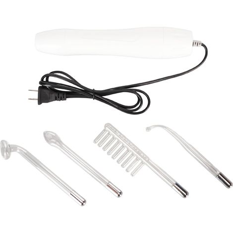 Appareil de thérapie cutanée par haute fréquence portable, baguette violet ozone anti-rides et cicatrices, machine de lifting visage, 110V prise US (1/5)