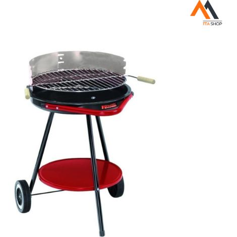 BARBECUE SANDRIGARDEN SG 48 TONDO C/RUOTE DIAMETRO 48 CM