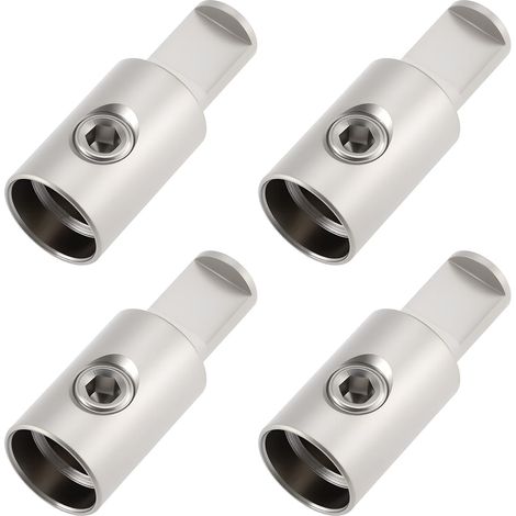 Set of 4 stereo car audio wire reducers, gauge 1/0, for car amplifier input (1/5)