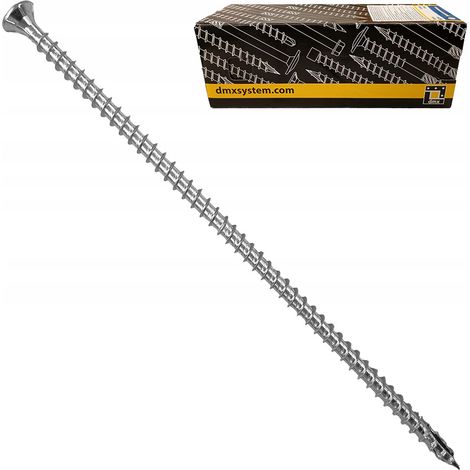 Vis Charpente Bois CPS, 8 x 220 mm, Filetage Total Torx, Tête Fraisée, Boîte 50 Pièces (1/5)