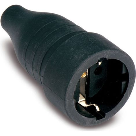 BASE AEREA TT 16A IP44 GOMA NEGRO (1/2)