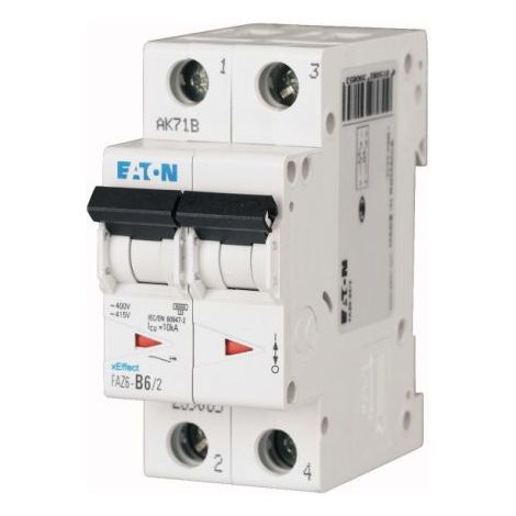 Disjoncteur Eaton Eaton Moeller 2P, 40A, montage rail DIN ( Prix pour 1 )
