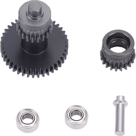 Extruder-Zahnradsatz für Anycubic Kobra 2 Pro Max Plus 3D-Drucker, DLC-beschichtet, gehärteter Stahl, integrierte Welle (1/5)