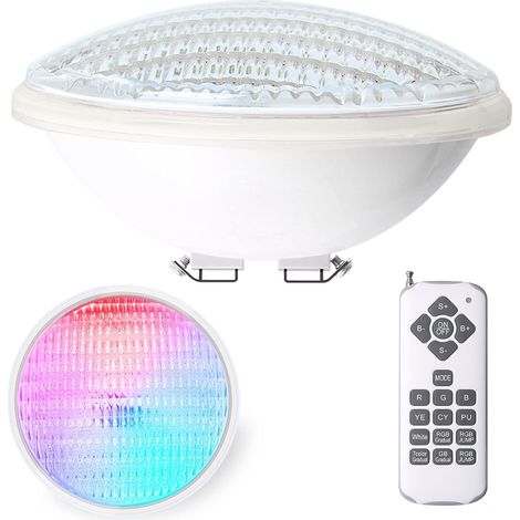 RGBW 18W PAR56 IP68 Wasserdichte LED-Unterwasser-Poolleuchte 12V DC/AC mit Fernbedienung