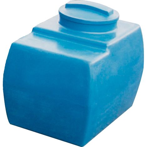 Lager- und Transporttank 500 L oberirdisch liegend, blau