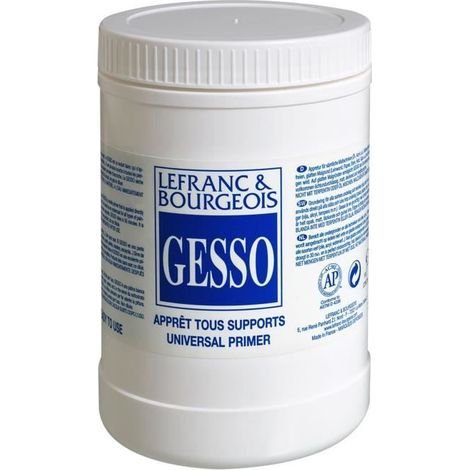 LEFRANC & BOURGEOIS Gesso apprêt tous supports - 1L