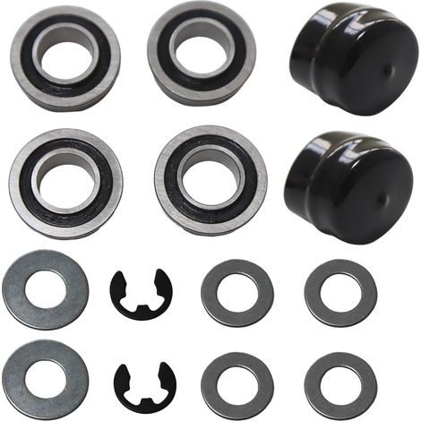 Kit de conversion de bague de roue avant en roulement 9040H pour Craftsman Husqvarna 532009040 9040H 532124959 5920H 9040HR 9040N Tondeuse (1/5)