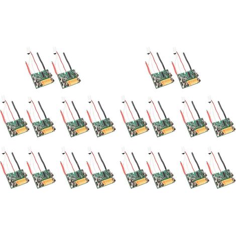 Packung mit 20 Leiterplattenmodulen (PCB) für 18V-Akkus, kompatibel mit den Makita-Modellen BL1830, BL1840, BL1850 und LXT400. (1/5)