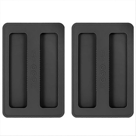 Lot de 2 housses en silicone pour grille-pain, couvercles anti-poussière pour machines à pain, accessoires pour appareils électroménagers (1/5)