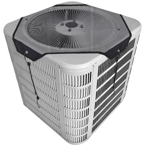 Housse climatiseur extérieur imperméable, protection universelle pour unité centrale, couvre jusqu'à 32x32 pouces, résistante aux intempéries, housse de condensation extérieure durable. (1/5)