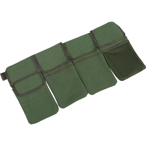 Sacoche de ceinture à quatre poches, pochette à outils portable en tissu Oxford avec boucle de sécurité pour jardinier et menuisier (1/5)