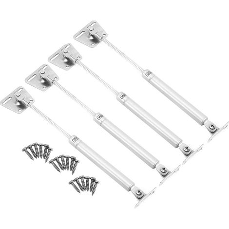 4-teiliges Set Gasdruckfeder-Hydraulikstange Pneumatische Schranktürstütze für kleine Tatami-Wände, um die Tür nach oben zu kippen (1/5)