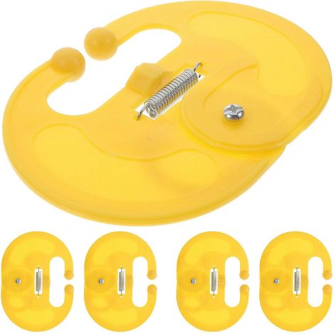 Outils de gestion de l'élevage : Couvre-nez en plastique pour veaux sevrés (utilisés pour limiter la production de lait), lot de 10 (1/5)
