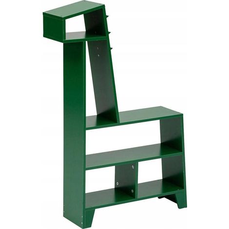 Atmosphera Scaffale dinosauro verde per bambini