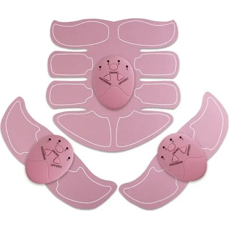 Stimulateur musculaire sans fil EMS, appareil de musculation abdominale, patch amincissant pour les hanches, masseur unisexe-AquaForge