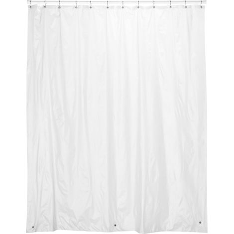 1 Doublure de rideau de douche, transparente givrée, résistante moisissure, œillets métal, ourlet renforcé, salle de bain(Q3 : Nouveaux produits pour le mois d'août) (1/5)