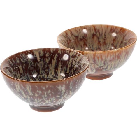 de 2 tasses à thé traditionnelles chinoises en céramique
