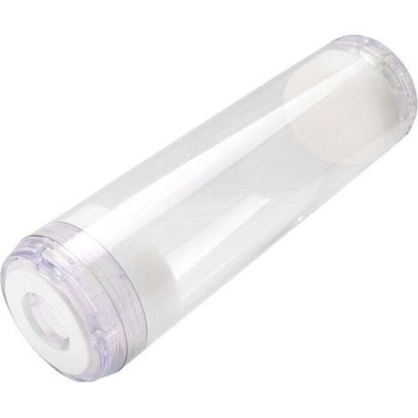 10-Zoll-Mehrweg-Wasserfiltergehäuse mit leerer Kartusche und nachfüllbarem Filtermedium (1/5)