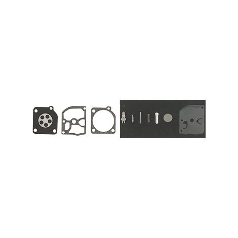 Kit Réparation Membranes Et Joints Carburateur Adaptable Zama Modèle Carburateur C1q Monté Sur, Oleo-mac 935f, 935df, Stihl Et A