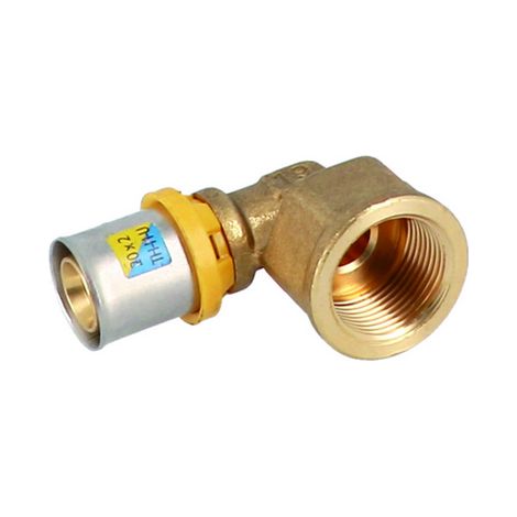 ANGOLO FEMMINA A PRESSARE PER MULTISTRATO- 1/2 x 16- GF- pezzi 1