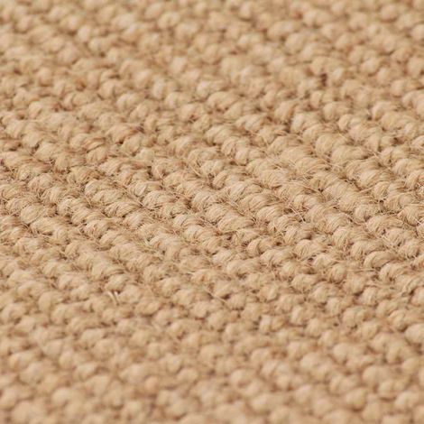 Maison Exclusive - Tapis en jute avec support en latex 80x160 cm Naturel (1/5)