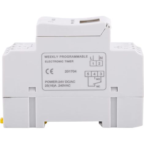 Minuterie numérique programmable avec écran LCD, 16 positions (1/5)