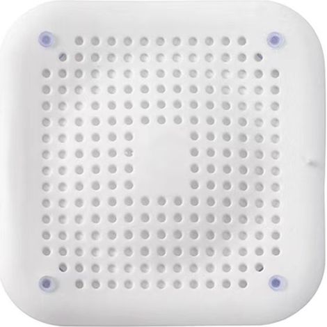 Couvercle de bonde en silicone blanc (1 pièce), bonde de comptoir de cuisine avec ventouse (1/3)