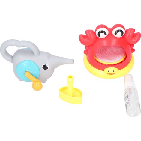 Crabe jouet bain mousse générateur bulles pour enfants bébé douche jeu eau baignoire (1/5)
