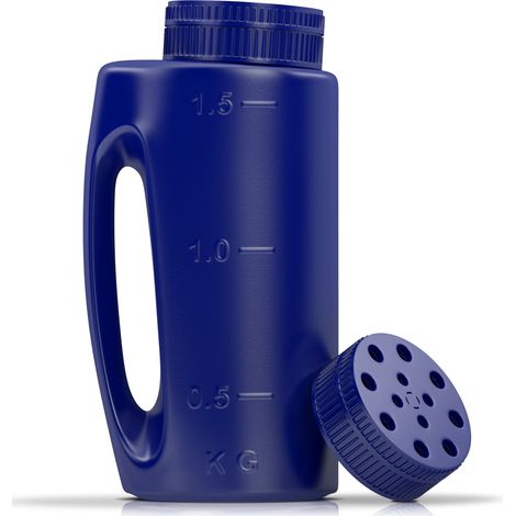 Outil de dégivrage d'engrais de bidon d'arrosage réglable de bouteille de distribution de sel de planteur (1/5)