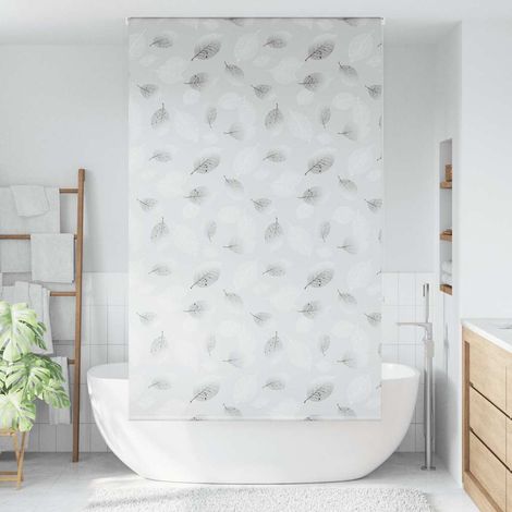 Store enrouleur de douche,Store à rouleau 140x240 cm largeur du tissu 136 cm CFW6042772 (1/5)