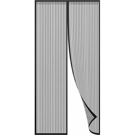 Moustiquaire magnétique sur mesure, rideau moustiquaire 210 x 100 cm, pratique pour protéger votre intérieur (1/4)