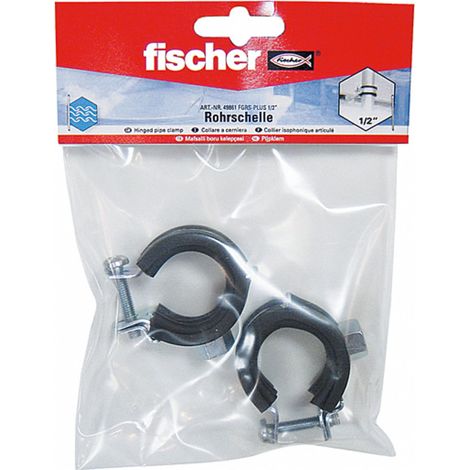fischer Collier articulé pour tuyaux FGRS Plus 1/2" B (2) 10 pièces (1/3)