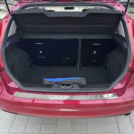 Protection Seuil de Pare-Chocs Arriére Compatible avec Ford Fiesta HB 2011-2019 Acier (1/5)