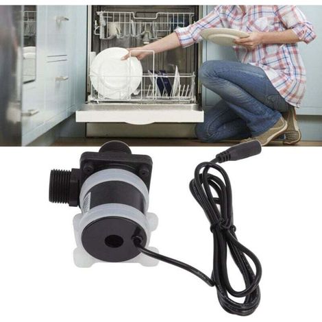 Pompe de circulation DC 8V-24V pour chauffe-eau solaire, douche, plancher chauffant, filetage mâle G1/2 -- (1/4)